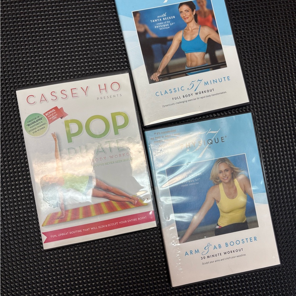 Cassey Ho Pop Pilates and Physique 57 Workout DVDs